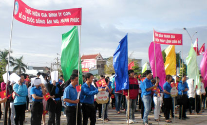 Ramai dengan kegiatan- kegiatan pemberangkatan pasukan Bulan Pemuda 2012.